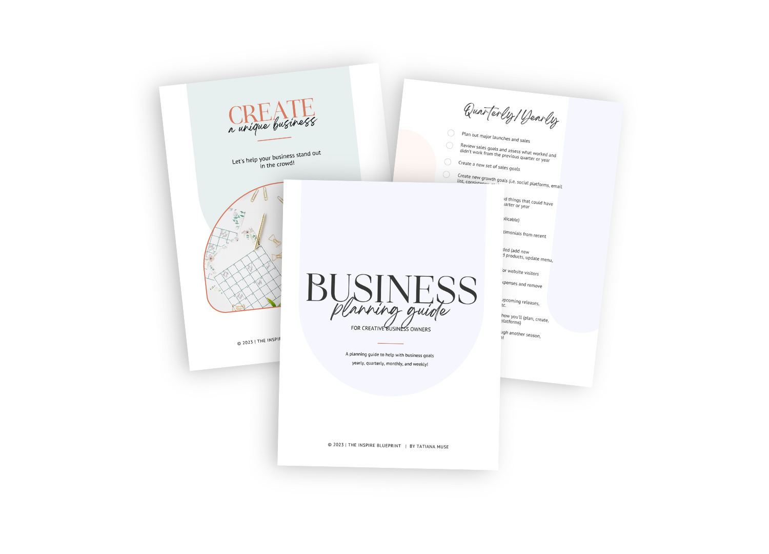 Business planning pack